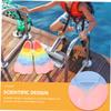 BESPORTBLE 1pair Boys and Girls Swim Training Fins Lightweight Silicone Flippers for Swimming Snorkeling and Diving Portable Design for Proper Body Posture Suitable for Training Levels view 4