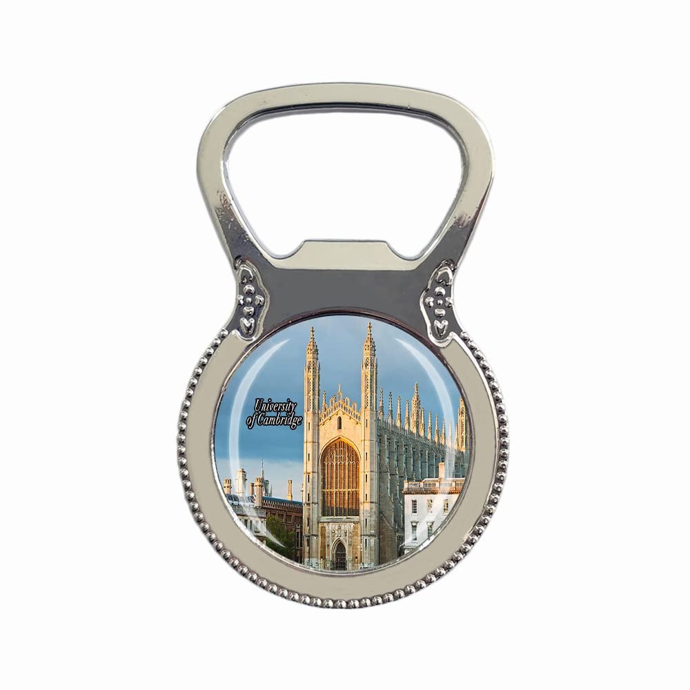 Cambridge UK Fridge Magnet Bottle Opener Tourist Souvenir Gift Collection Refrigerator Magnetic Sticker