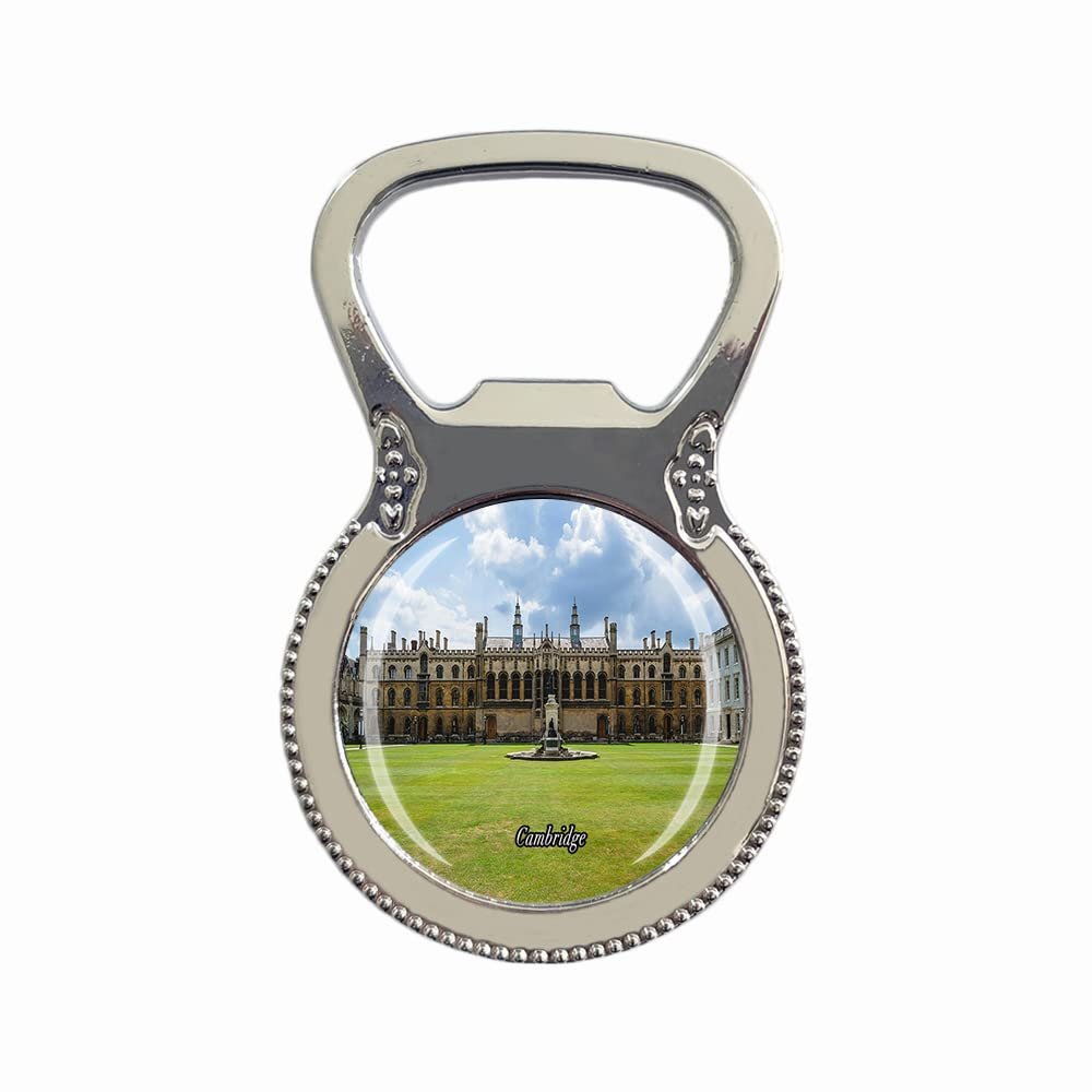 Cambridge UK Fridge Magnet Bottle Opener Tourist Souvenir Gift Collection Refrigerator Magnetic Sticker