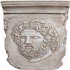Asclepius Head God of Medicine Relief Frieze Sculpture Wall Decor view 1