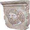 Asclepius Head God of Medicine Relief Frieze Sculpture Wall Decor view 2