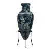 Hector and his Wife Andromache Rhyton Vase Ancient Greece Pottery Homer's Iliad view 2