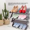 4 Tiers Shoe Rack , for f ree Standing Narrow Shoe Rack , 6 8 Pairs Storage lunch box Narrow Shoe Rack , Household Stainless Steel Shoes Rack Shelf Stand Holder Storage lunch box for Entryway(coffee) view 2