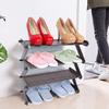 4 Tiers Shoe Rack , for f ree Standing Narrow Shoe Rack , 6 8 Pairs Storage lunch box Narrow Shoe Rack , Household Stainless Steel Shoes Rack Shelf Stand Holder Storage lunch box for Entryway(coffee) view 3