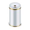 HIHELO Trash Bin 6L/8L/12L Intelligent Induction Electric Trash Can with Cover and Inner and Outer Double Buckets Trash Can Kitchen Trash Can (Color : Gold, Size : 12l) view 1