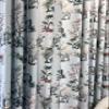 Farmhouse Blackout Velvet Curtains for Bedroom Thermal Curtains Room Darkening Floral Thermal Insulated Curtains Living Room Country Curtain inch Long 1 Panel Blue (Pinch Pleated, Custom Size) view 1
