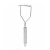 SEIWEI Potato Mud Press Potato Masher Potato Ricer Food Masher Utensil Cooking Tool Stainless Steel Silver view 1