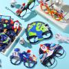 Ireer 32 Pcs Space Party Favors Space Party Paper Eyeglasses Astronaut Solar Paper Glasses Supplies Birthday Photo Booth Props Planet Birthday Supplies Decorations view 4