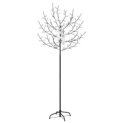CUMYZO Christmas Tree 200 LEDs Blue White Light Cherry Blossom 6 ft 1.99kg/4.38ib Christmas Lighting