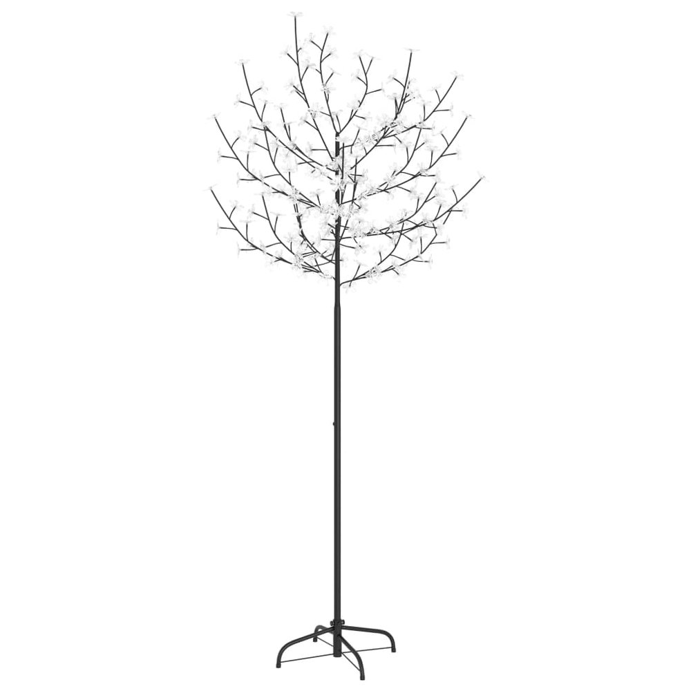 CUMYZO Christmas Tree 200 LEDs Blue White Light Cherry Blossom 6 ft 1.99kg/4.38ib Christmas Lighting