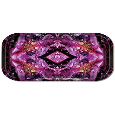 Tray and 3D Magnetic Lenticular Lid - Purple Petal Mandala (Tray Only)