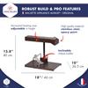 BRON COUCKE - Commercial Raclette Cheese Melter "Alpage" - Traditional French Raclette for Half Wheel - Commercial and Home Use - Adjustable Heating Rod - 110V - US Cord - Made in France view 3