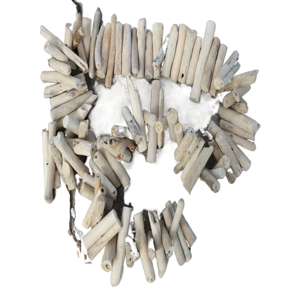 Beautiful Sun and Sea Bleached Driftwood Garland A Must-Have for Sea Lover Decor! Super idea for Window Valances! G-102 (1)