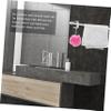 WOONEKY Towel Drying Mount Aluminum Towel Holder with Hooks Multi-Function Storage for Bathroom Kitchen view 4