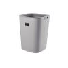 HIHELO Trash Bin 8L/12L Simple Plastic Trash Can Office Bathroom Kitchen Trash Bin Living Room Bedroom Garbage Pressure Ring Waste Bin Kitchen Trash Can (Size : 12L) view 1