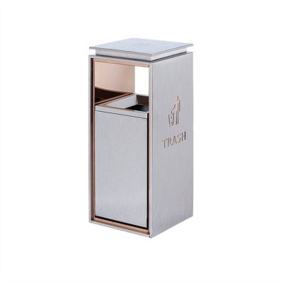 Kitchen Garbage Can Large-Capacity Trash Cans, Hotel Lobby, Shopping Malls, Vertical Trash Cans, Elevators, Outdoor Peel Boxes, Trash Cans Wastebasket