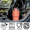 ALINK 10 Pack Silicone Replacement Straws for Stanley 40 oz 30 oz Tumbler, 12 in Long Reusable Plastic Black Straws for Stanley Cup Accessories, Half Gallon Jug, Plus 2 Cleaning Brush view 4
