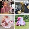 HUAYI Donut Themed Arch Backdrop Cover for Girl Sweet Candy Birthday Party Decorations Chiara Backdrops Arched Wall Covers Stands Display Props Donut Grow Up Banner GX168 4ft * 7ft view 3