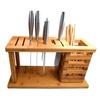 ZAEGO Kitchen Knife Holder Multifunction Knife Rack Shelving Drain Kitchen Knife Rack Block Holder Stand Tools Knife Holder for Counter view 1