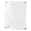 Calculs Rustic Wedding Guest Book Sign - Acrylic, 10'x8', Table Centerpiece view 2
