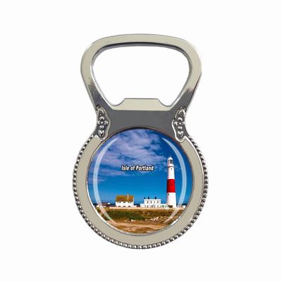 Isle of Portland UK Fridge Magnet Bottle Opener Tourist Souvenir Gift Collection Refrigerator Magnetic Sticker