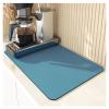 2023 New Kitchen Super Absorbent Draining Mat, Coffee Maker Mat For Countertops Under Coffee Bar Mats Espresso Machine Mat, Dish Drying Mats For Kitchen Counter Rubber Absorbent Draining Mat Pad view 1