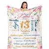 Ruvinzo 13 Year Old Girl Gift Ideas, Gifts for 13 Year Old Girl, 13th Birthday Gifts for Girls, Teen Girls Age 13 Birthday Gift Ideas, Best Bday Blanket 60 x 50 view 1