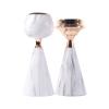 KANDUO Candle Holders Decorative Candelabra, Imitation Marble Wrought Candlesticks Holder, Modern Candlestick Decoration for Table Centerpiece Decor (Size : A) view 3