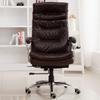 Computer Office Chair Swivel Task Chair Ergonomic PU Leather Office Chair,400lbs High Back Desk Chair Bonded Leather Executive Chair with Adjustable Lumbar Support High Back Executive Task Swivel Leat view 2