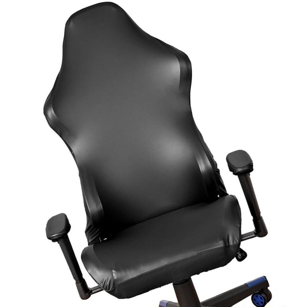 Beavorty 1set Gaming Chair Cover Elastic Pu Armrest Protectors for Office Computer Room and Gaming Room Fit Soft and Comfortable Wrinkle-Resistant