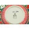 Polmedia Polish Pottery Pasta Bowl 9-inch UNIKAT - Polish Summer Pattern Handmade in Boleslawiec Poland by Ceramika Artystyczna + Certificate of Authenticity view 4