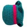 Toilet Paper Cover Top Hat Retro Blue Pink Tissues Handmade Crochet Towels Rugs view 3