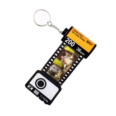 TIRXUIND Personalized Photo Keychain, Customized Photo Gift Film Keychain, For Best Friend, Wedding Gift, Birthday Gift (10 Photo)