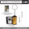 TIRXUIND Personalized Photo Keychain, Customized Photo Gift Film Keychain, For Best Friend, Wedding Gift, Birthday Gift (10 Photo) view 2