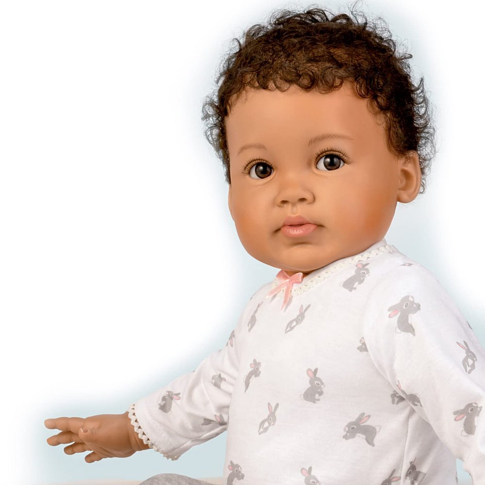 The Ashton-Drake Galleries 8th Annual Photo Contest Winner Paris Vinyl Baby Doll (White)
