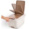 Kitchen Garbage Can Kitchen Sorting Trash Bin Dry Wet Separation Trash Can Large Capacity Flip Trash Can Bathroom Household Combination Trash Can Wastebasket view 4