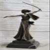 EUROPEAN BRONZE Bronze Statue of Athena Greek Goddess of Wisdom,Strength,Protector of City Athen Artwork Gift Handmade view 3