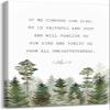 1 John 1 9 Bible Verse Poster Wall Art Pieces Decorative Prints Paintings Living Room Wall Canvas Pictures for Hallway Modern Home Canvas Decoration (08x12inch(20x30cm),Unframed) view 1