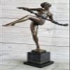 EUROPEAN BRONZE Thyrsus Sexy Dancer Art Nouvea Hand Made Bronze Masterpiece Museum Quality Work Artwork Gift Handmade view 1