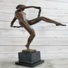 EUROPEAN BRONZE Thyrsus Sexy Dancer Art Nouvea Hand Made Bronze Masterpiece Museum Quality Work Artwork Gift Handmade view 4