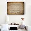 1 Corinthians 13 4-8 Bible Verse Wall Art Love is Patient Poster Pictures Print for Bathroom Wall Canvas Artwork for Hallway Decor Ideas (08x12inch(20x30cm),Unframed) view 3