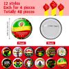 Yunlly 96 Pcs Black History Month Party Favors Set Include 48 Black Silicone Bracelets 48 Freedom Day Badges Bulk Goodie Bag Stuffers for Juneteenth Activities Patriotic Parade Party Decorations view 3