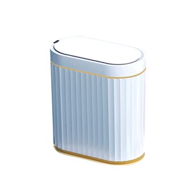BONAD Kitchen Garbage Can Smart Sensor Garbage Bin Kitchen Bathroom Toilet Trash Can Best Automatic Induction Bin with Lid 10/15L Wastebasket (Color : 10L B)