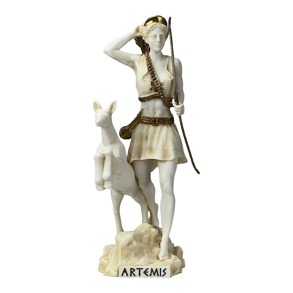 Artemis Diana Greek Roman Goddess Statue Sculpture Figure 13.38 in