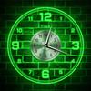 Timethink 12'' Glow in The Dark Wall Clock with 7 Luminous Modes, Minimalist LED Night Light Luminous Wall Clock, Easy to Read Silent Non Ticking Simple Decorative Clock for Living Room Bedroom view 3