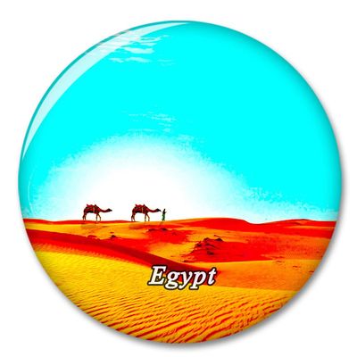 Egypt Sahara Desert Fridge Refrigerator Magnet Decorative Magnet Sticker Travel Souvenir Collection Tourist City Gift Whiteboard Kitchen