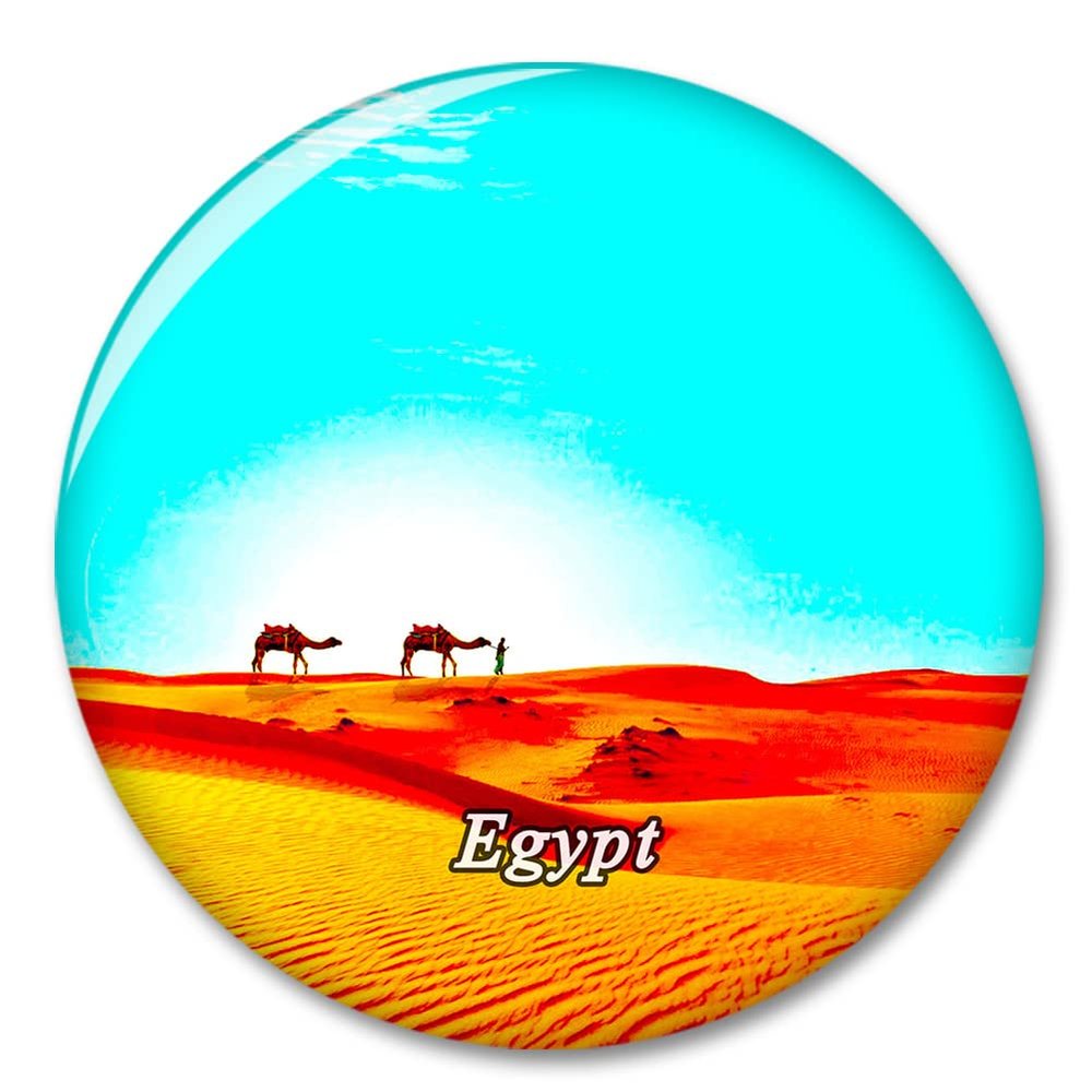 Egypt Sahara Desert Fridge Refrigerator Magnet Decorative Magnet Sticker Travel Souvenir Collection Tourist City Gift Whiteboard Kitchen