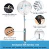 Aettechgd Steel Spider Strainer Skimmer Ladle, Strainer Spider Skimmers for Kitchen Cooking and Frying, Premium Strainer Spoon Diameter: 5.4Inch, Total Length: 15.4Inch view 3