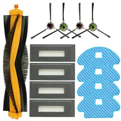 Brush Filter Roller Replacement Parts For Eco-vacs Dee-bot OZMO 930 Robot Vacuum (13PCS-B)
