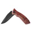 Personalized Custom Engraved Pocket Folding Knife for Boyfriend Husband Dad Son - Christmas Valentines Birthday Anniversary Fathers Day Graduation Gift - Men Unique Fishing Hunting Knife with Wood Box view 4